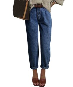 Cropped Loose Denim Pants UN14