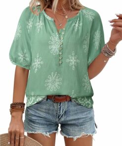 Floral Boho Shirt UN42