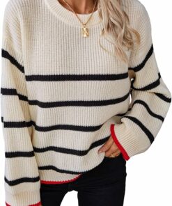 Knitted Oversized Long Sleeve Tee UN41